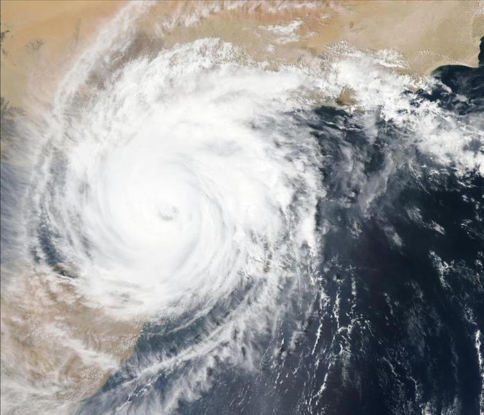 Sattelite Image of Hurricane`